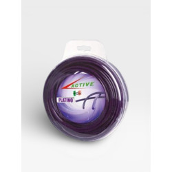 Fil de coupe rond Active Super Platino 2,4 mm bobine débroussailleuse Ref 020440
