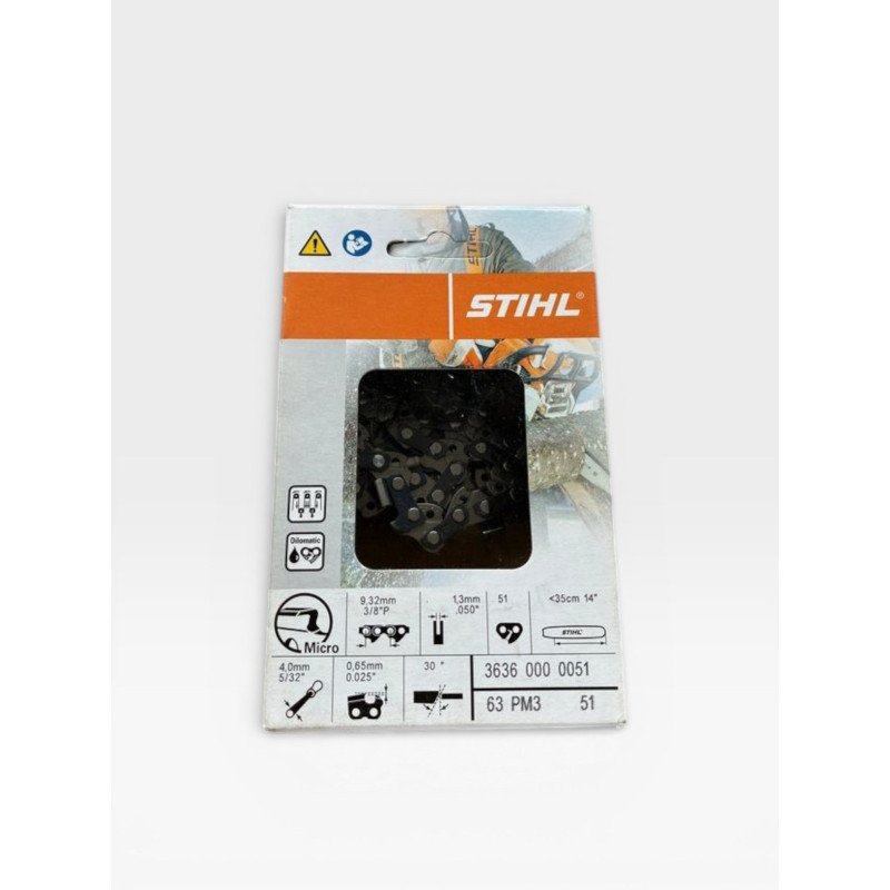 CadenaSTIHL Picco Micro 3 3/8P 1,3 mm guía 35 cm Ref. 3636-000-0051