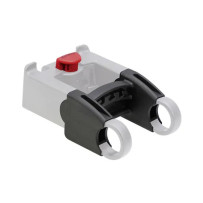 Rallonge fixation panier guidon KLICKFIX 43 mm noire réf K0211V