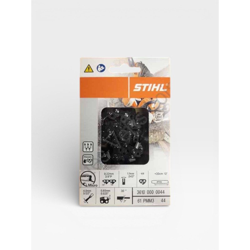 Chaîne tronçonneuse STIHL PMM3 30 cm 3/8P 1.1 mm réf 36100000044