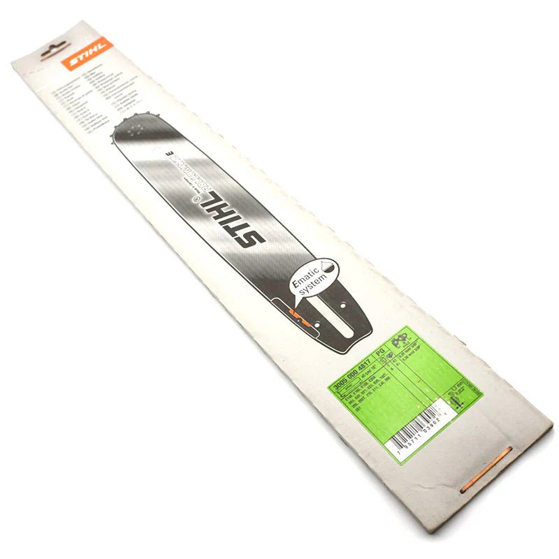 Guía de cadena Rollomatic E 45 cm 3/8 PM 1,3 mm ref. 30050004817 para motosSTIHL