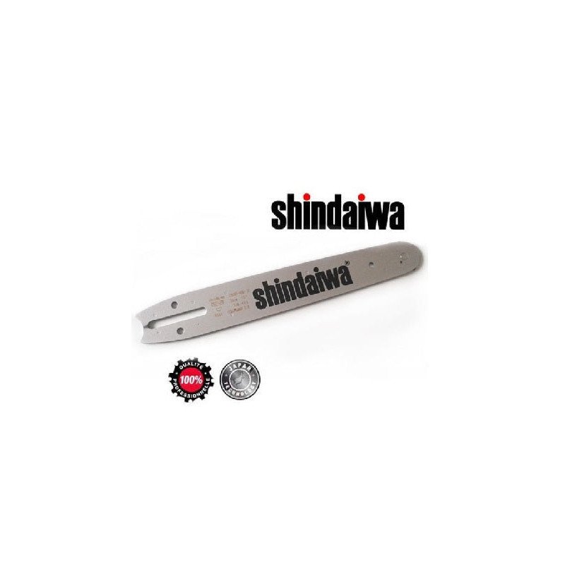Guide chaîne tronçonneuse 25 cm 3/8 LP 1.3 ECHO SHINDAIWA X121000081