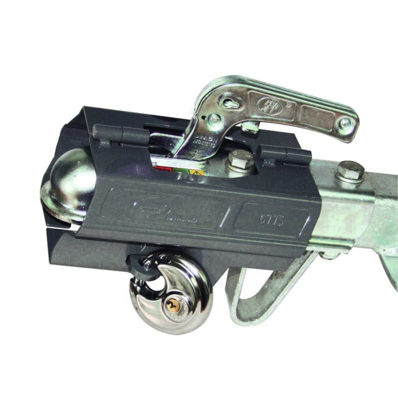 TRIGANO AT6775 trailer hitch lock with padlock