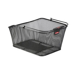 Cesta para bicicletaarrière City 2 KorbKlip 2 negra portaequipajes