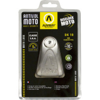 Antivol bloque disque AUVRAY DK-10 SRA gris pin Ø10 mm