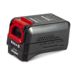 Batterie ENERGIZER 40V 2Ah EZ40VBA26 avec témoin LED