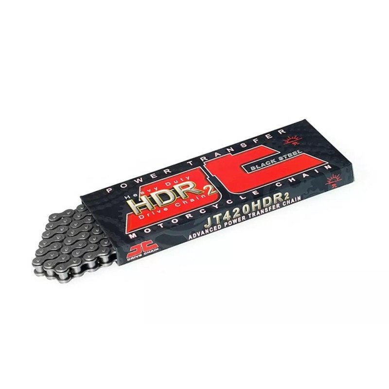 Chaîne transmission JT Drive Chain 420 HDR 132 maillons réf JTC420HDR132SL