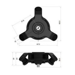 Vibration Reducer Quad Lock QLA-VDM Motorcycle Camera Protection Smartphone