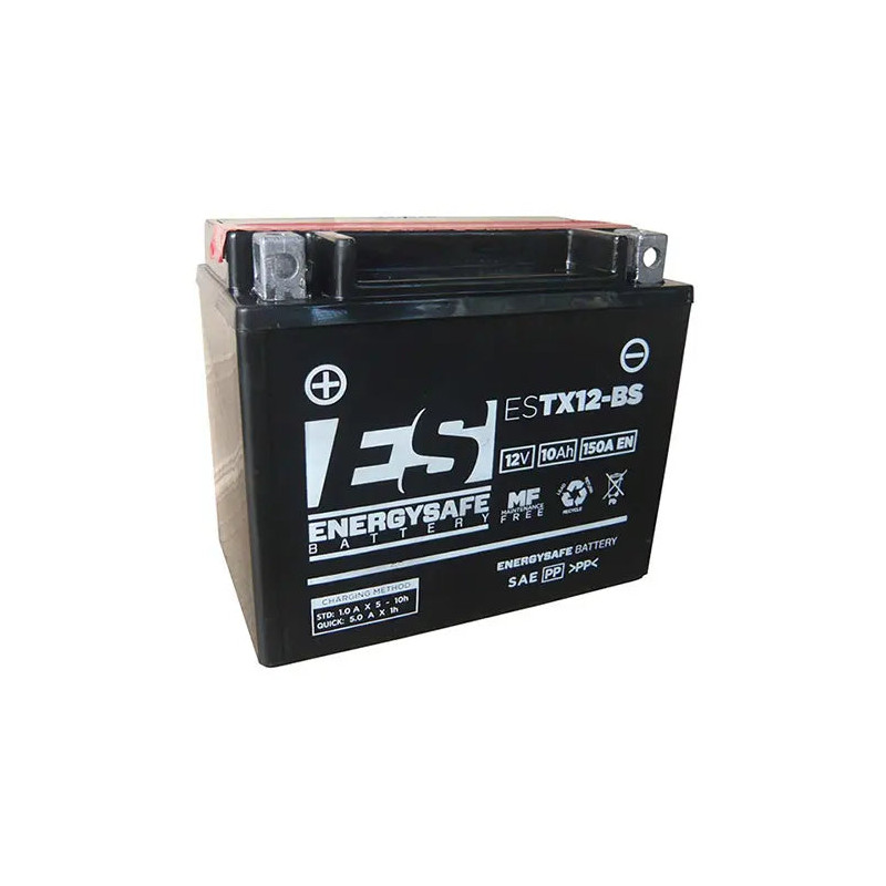 Moto Energy Safe-Batterie ESTX12-BS 12 V 10 Ah AGM VRLA – E481227