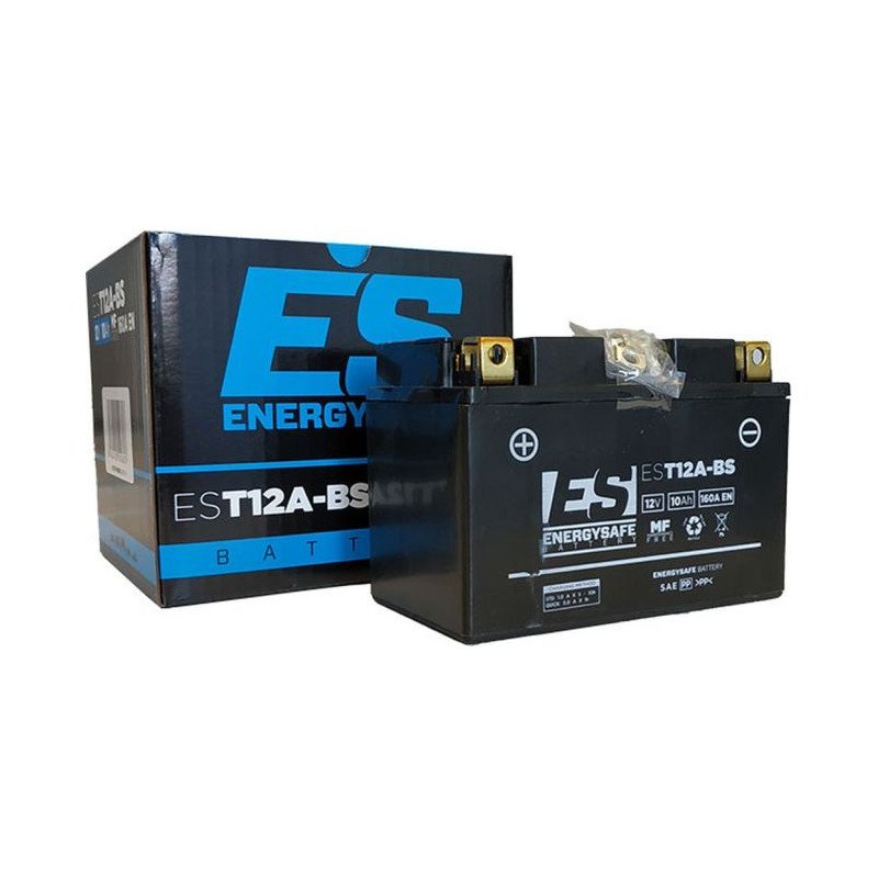 Moto Energy Safe-Batterie EST12A-BS 12 V 10 Ah – Ref. EST12A-BS