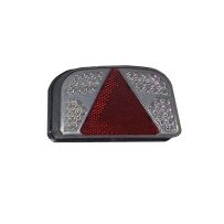 Feu arrière droit 7 fonctions LED 12V RULQUIN réf 1TR004194
