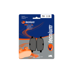 Tecnium MA 119 organic front brake pads Ref PL1190