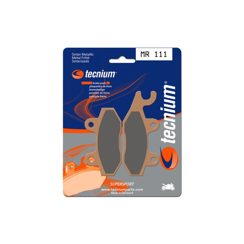 Pastillas de freno delanterasarrière Tecnium MR 111 metal sinterizado Ref. TEC111MR