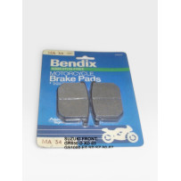 arrière motorcycle brake padsBendixs MR19 high-performance sintered metal