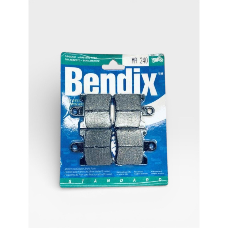 Bendix MA240 organische Bremsbeläge für Motorroller – Ref. MA240