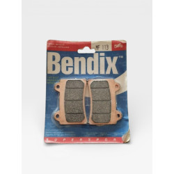 Plaquettes de frein avant Bendix MF113 métal fritté moto – Réf MF113