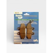 Pastillas de freno delanteras orgánicas para motocicletaBendixo MA274 – Ref. MA274