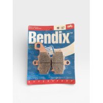Pastillas de frenoarrièreBendix MR187 metal sinterizado moto – Ref. MR187