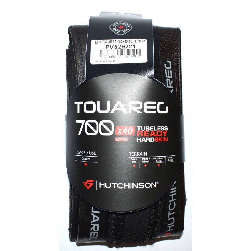 Neumático para bicicleta gravelHUTCHINSONo Touareg 700x40 Tubeless Ready Hardskin