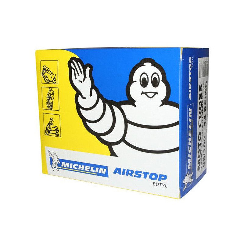 Chambre à air moto cross MICHELIN Airstop renforcée 90/100-14