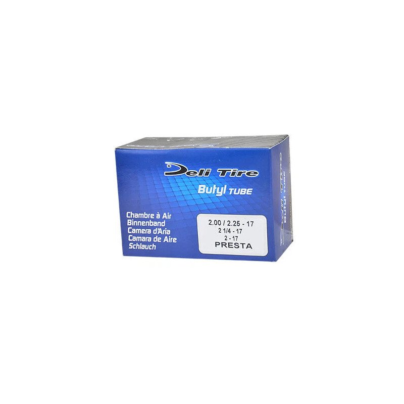Cámara de aire para bicicleta de 17 pulgadas2.00-2.25x17DELI TIREU247P VP