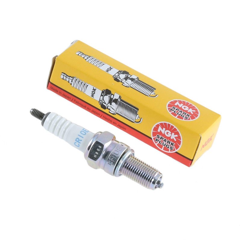 NGK-Zündkerze CR10E Standard mit langem Sockel 10 mm, kompatibel für Motorräder
