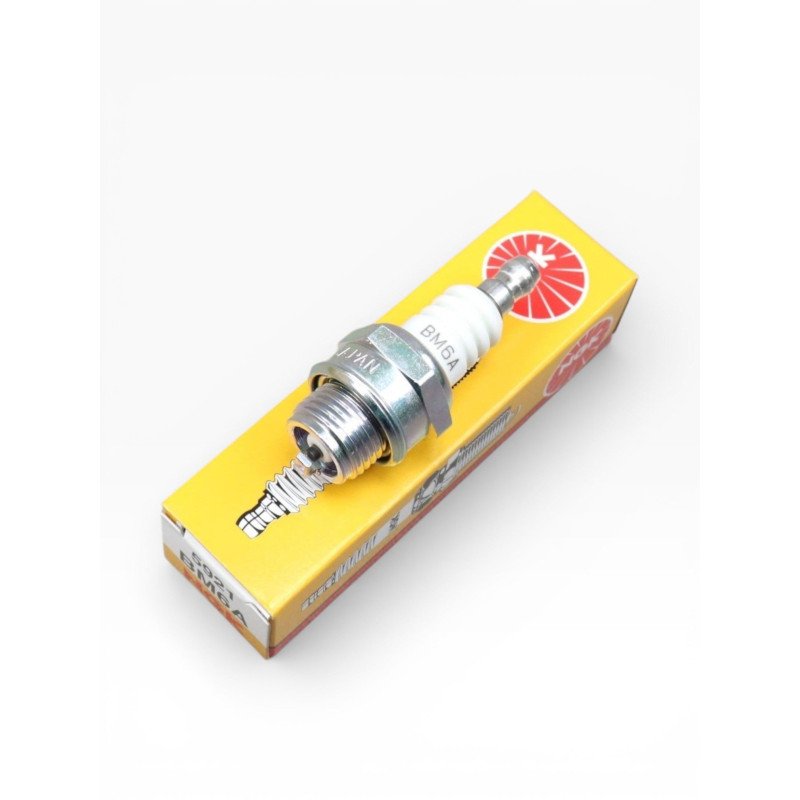 BujíaNGKo BM6A 14 mm motor 2 tiempos moto pocket bike motocultura
