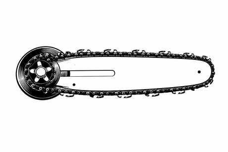 Chaînes et guides de tronçonneuses