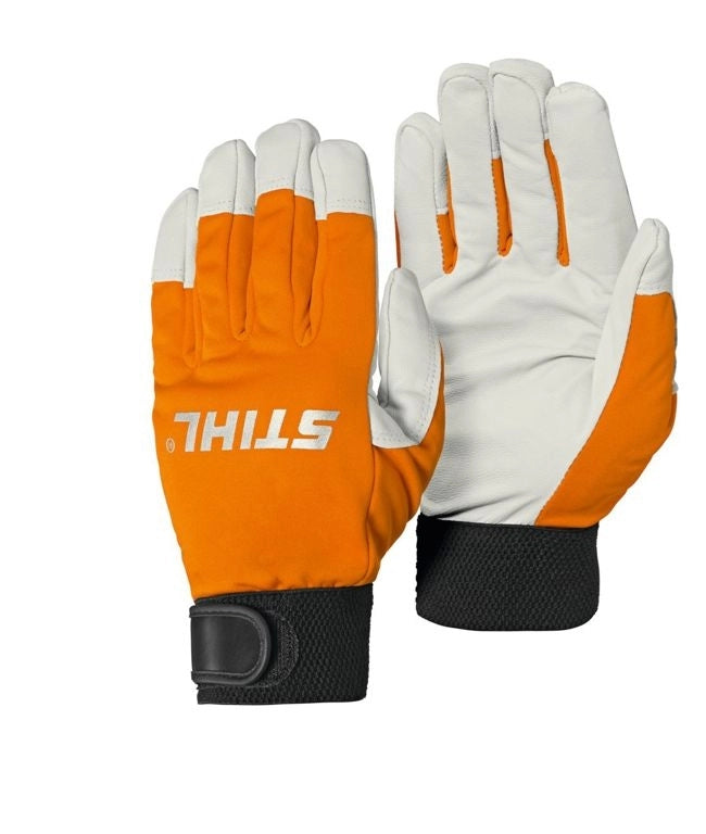 Gants cuir STIHL DYNAMIC ThermoVent taille M / 9 protection travail 00886110509