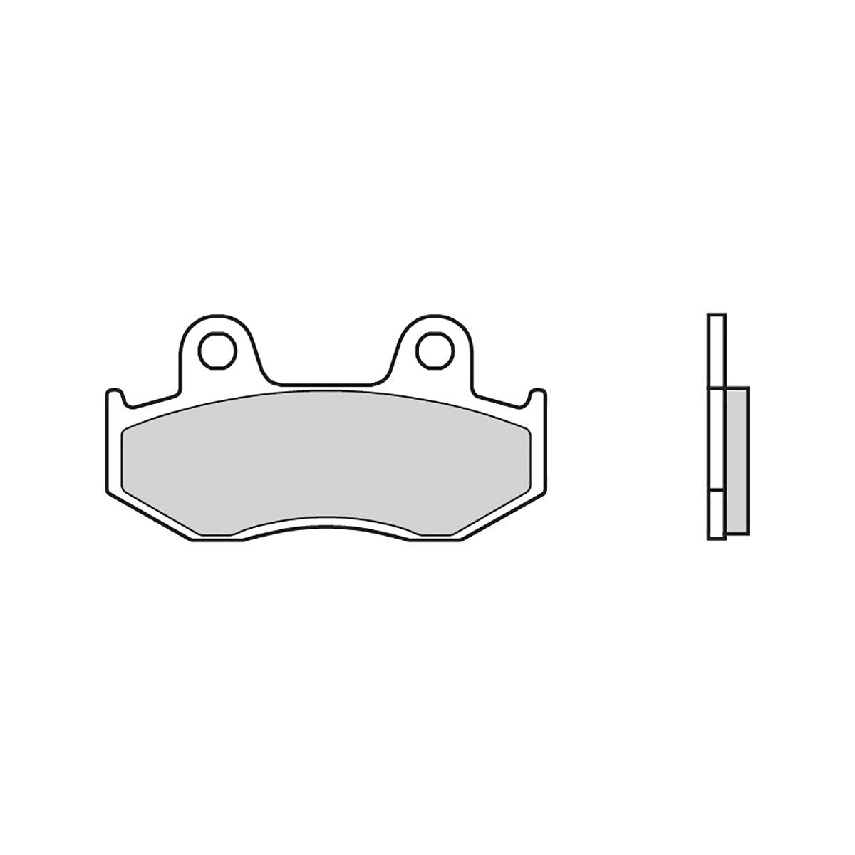 Plaquettes de frein Brembo 07HO15SD – Off-Road métal fritté – Moto & Quad