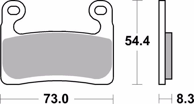 Plaquettes de frein avant moto Brembo 07GR90SA – Métal fritté – BMW