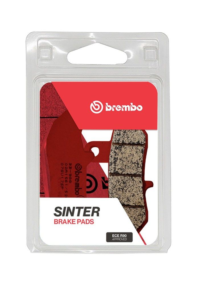 Plaquettes de frein arrière moto Brembo 07SU17SP – Métal fritté – Suzuki DR 650 (1990-1995)