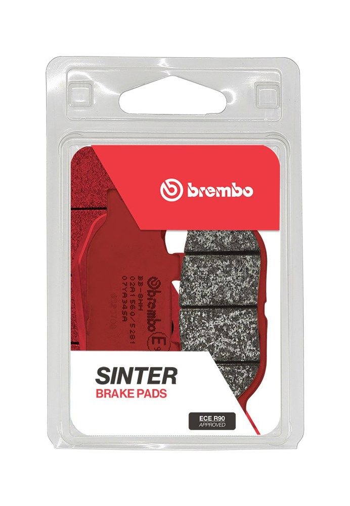 Plaquettes de frein avant moto Brembo 07YA34SA – Métal fritté – Yamaha