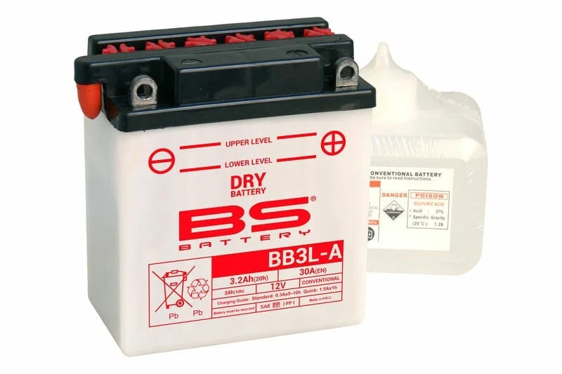 BATTERIE BS BB3L-A 12V 3.2Ah – NEUVE