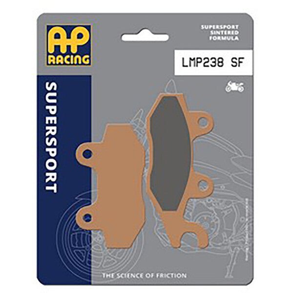 Plaquettes de frein avant AP Racing LMP238 SF métal fritté