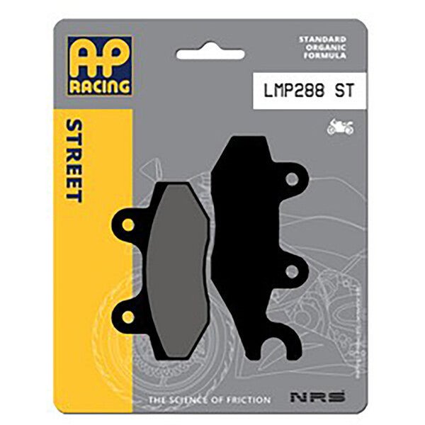 Plaquettes de frein avant AP Racing LMP288 ST organique
