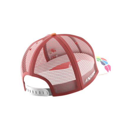 Casquette Ixon Taka 22 rouge blanc TAKA 22 CAP2 TU