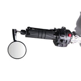Rétroviseur Moto CHAFT Trendy Handle Gauche Bout de Guidon Noir Mat – Réf. IN407