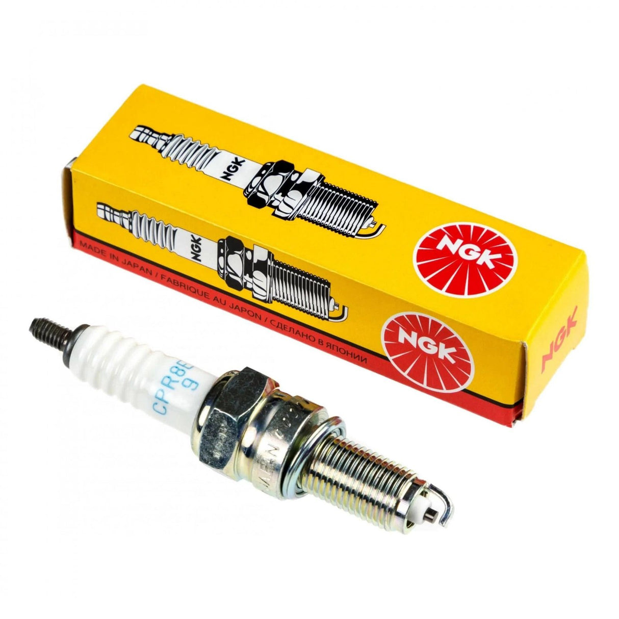 Bougie NGK CPR8EA-9 – Bougie d’allumage standard moto