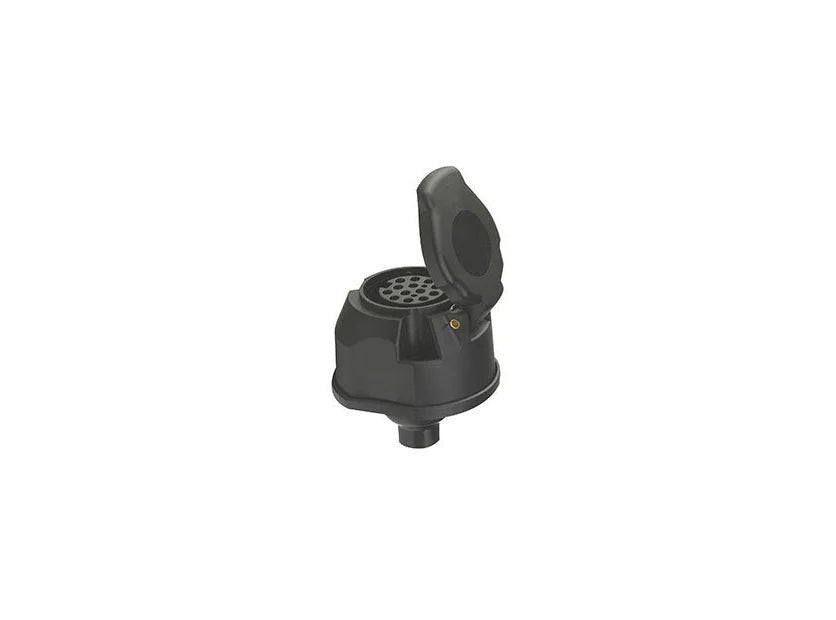 Prise socle femelle 13 broches à vis plastique TRIGANO FFK3212BB