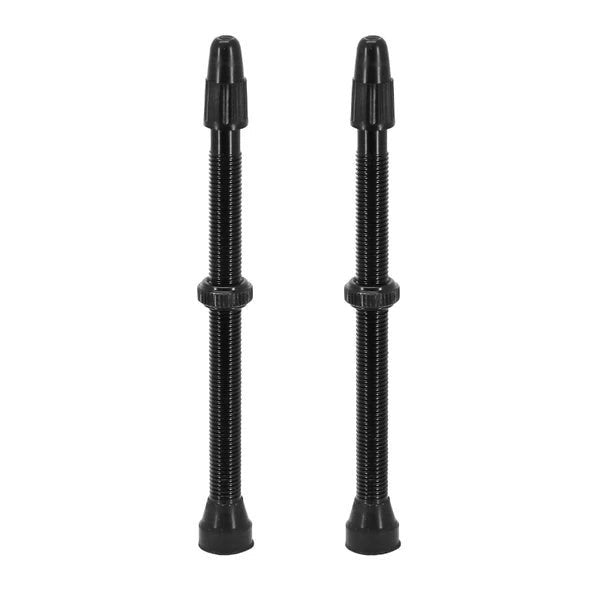Set mit 2 Presta-Tubeless-Ventilen 80 mm Vittoria 177899 Schwarz 