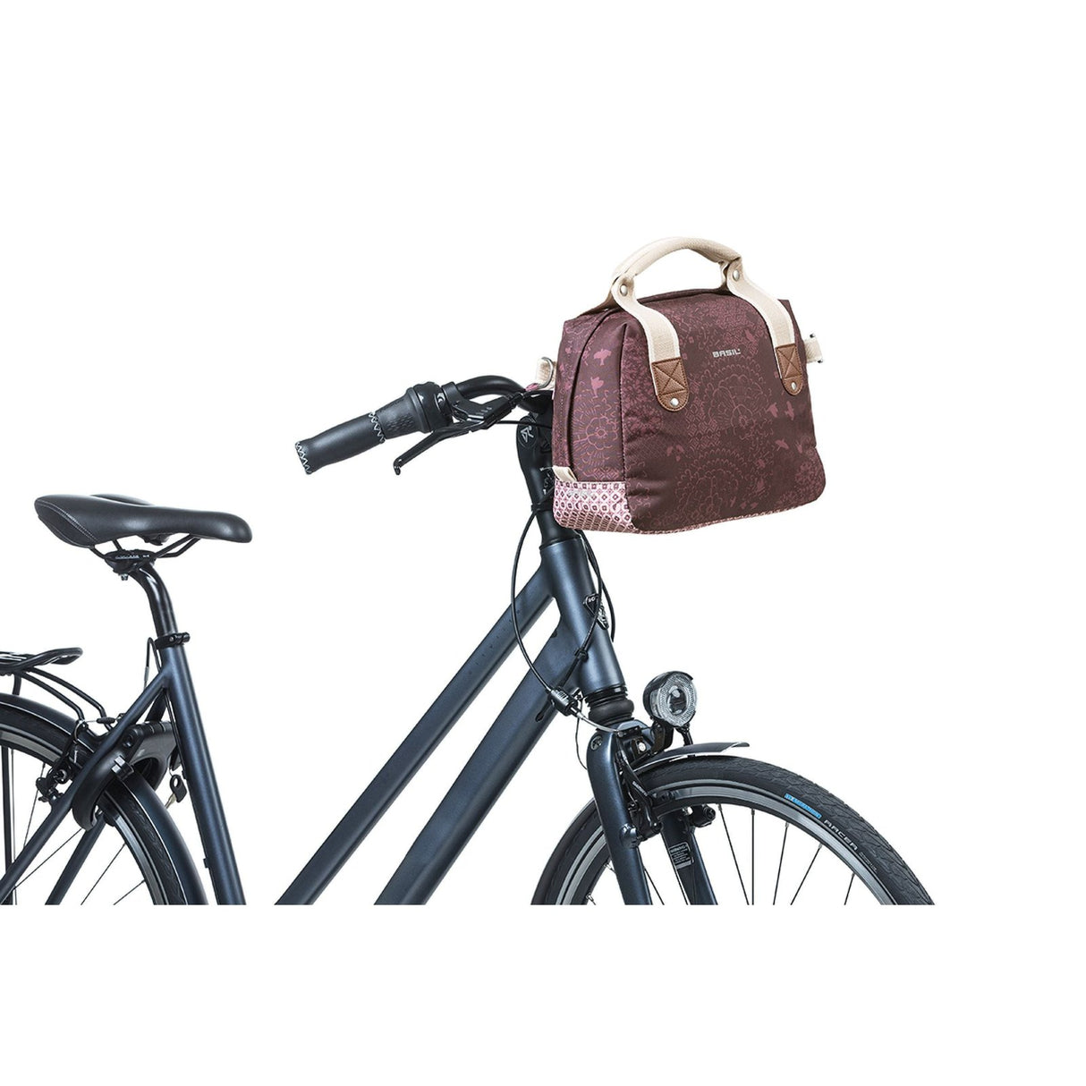 Sac guidon Basil Bohème City 8715019180163 rouge 8L