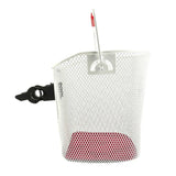 Panier avant vélo HAPO G 11202190 acier blanc MTS3 19L