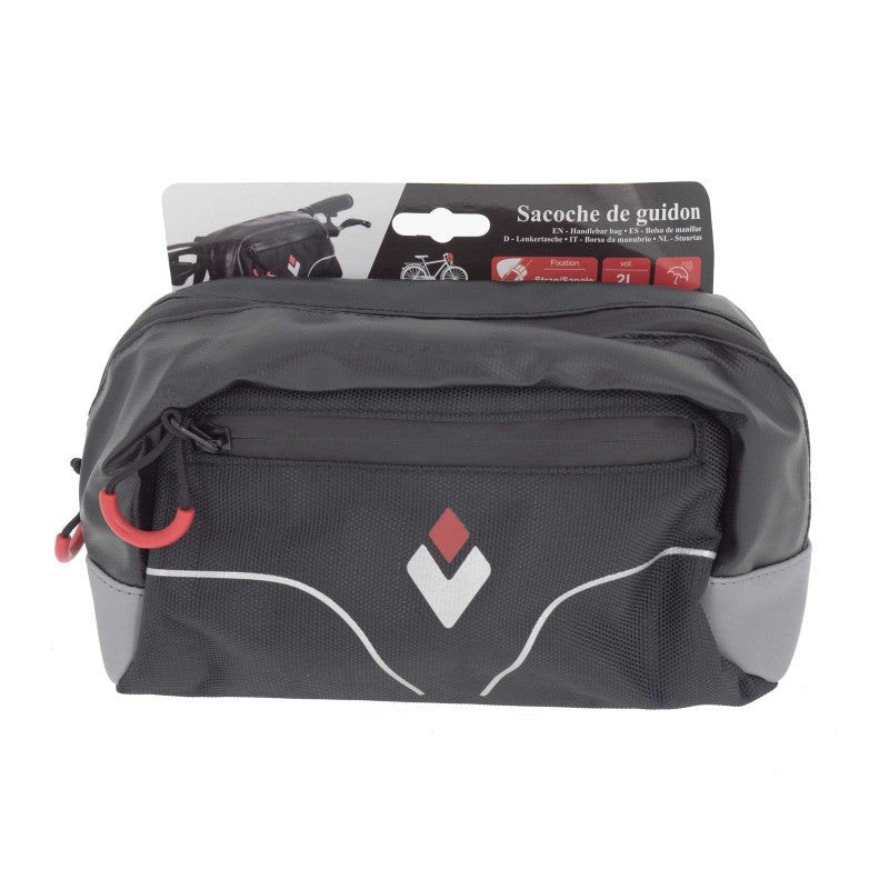 Sacoche guidon vélo HAPO G 11202173 2L réfléchissante