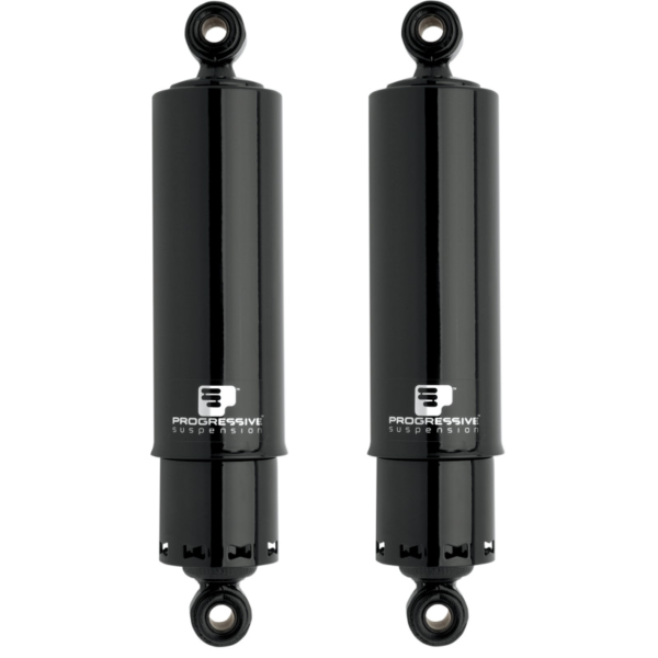 Amortisseurs 412-4046B 12\" Heavy Duty Harley Dyna 1991-2017 Noir
