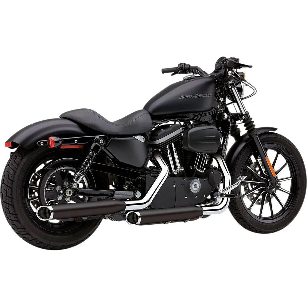 6030RB Cobra Slip-On Schalldämpfer, schwarz, für Harley Sportster 2004-2013 