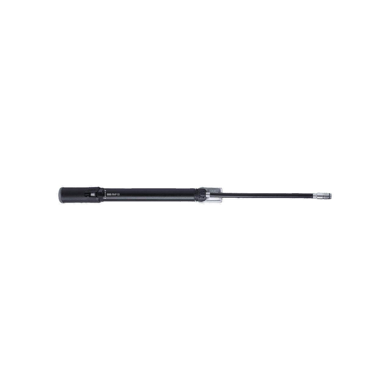 Mini pompe à pied BBB Cycling Traveller Telescopic compacte – NEUF