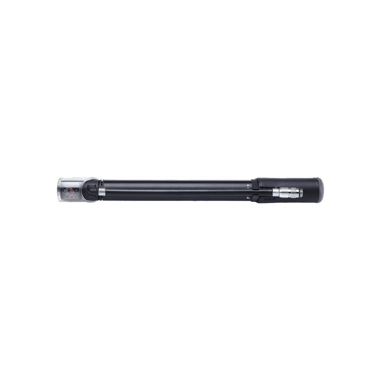 Mini pompe à pied BBB Cycling Traveller Telescopic compacte – NEUF