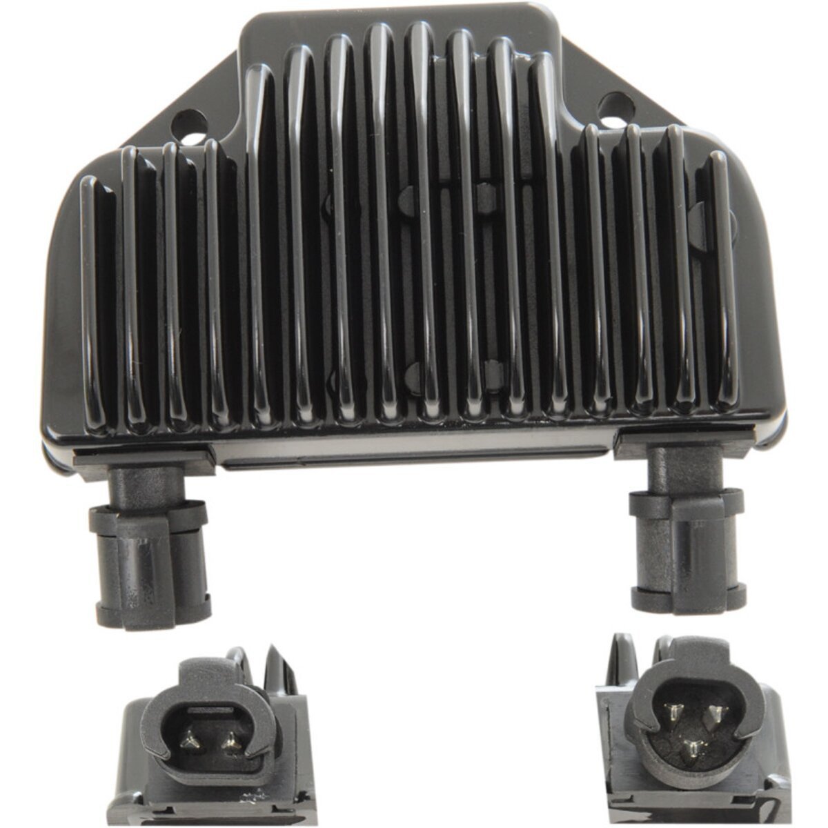 Drag Specialties 2112-1044 Harley Dyna 40A Schwarzer Regler 
