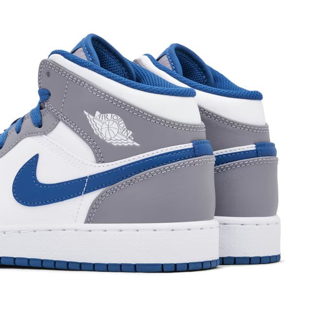 Air Jordan 1 Mid GS DQ8423-014 Zementgrau 38 